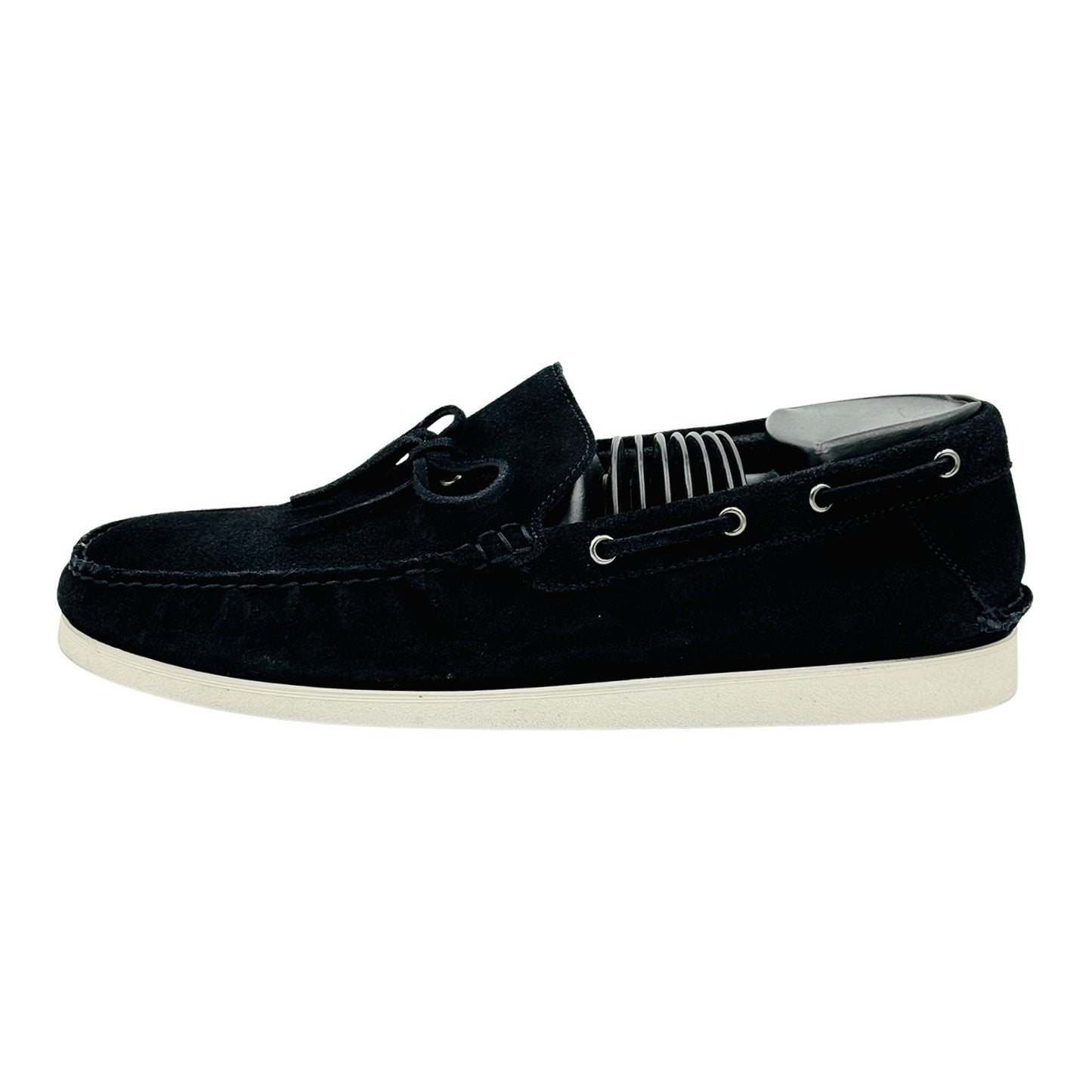 Massimo Dutti Men's Black Driving Loafers (Size 43)