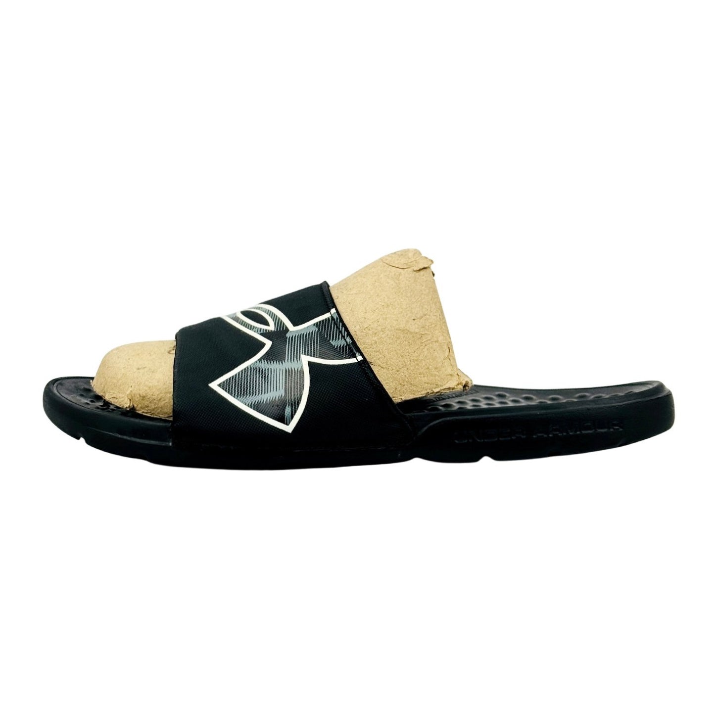 Under Armour Men's Black EVA Slides (Size 46)