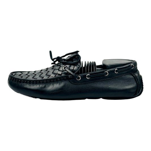 Bottega Veneta Intrecciato Leather Loafers (Size 38.5)