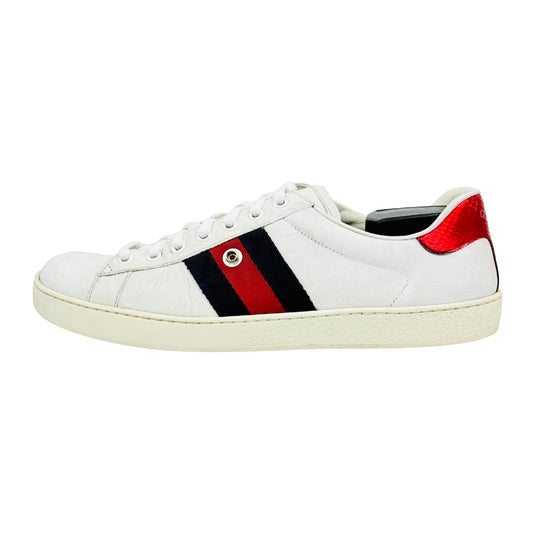 Gucci Ace White Leather Sneakers (Size 42) - 478190