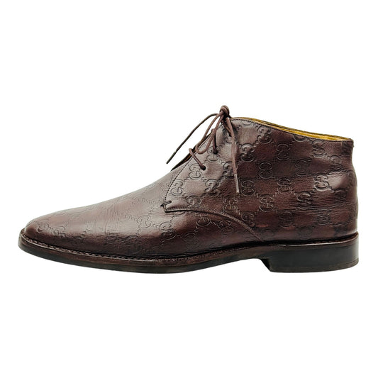 Gucci Guccissima Leather Chukka Boots (Size 44.5/45)