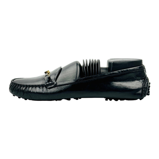 Louis Vuitton Women's Black Loafers (Size 37) - FA1105