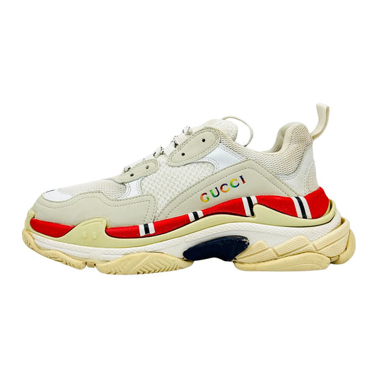Gucci X Balenciaga Triple S 'Off-White' Shoes (Size 41)