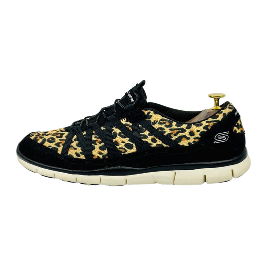 Skechers Gratis 'Leopard' Shoes (Size 41) - 104009 LPD