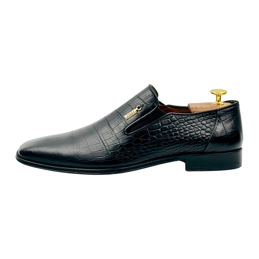 Zilli Black Crocodile Leather Loafers (Size 42)