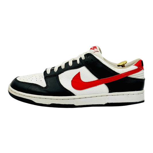Nike Dunk Low Retro 'Red Swoosh Panda' Sneakers (Size 43) - FB3354-001