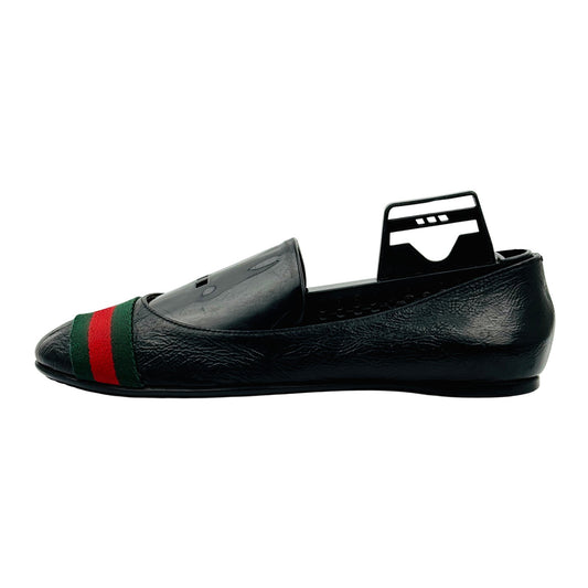 Gucci Women's Signature Web Stripe Shoes (Size 34)