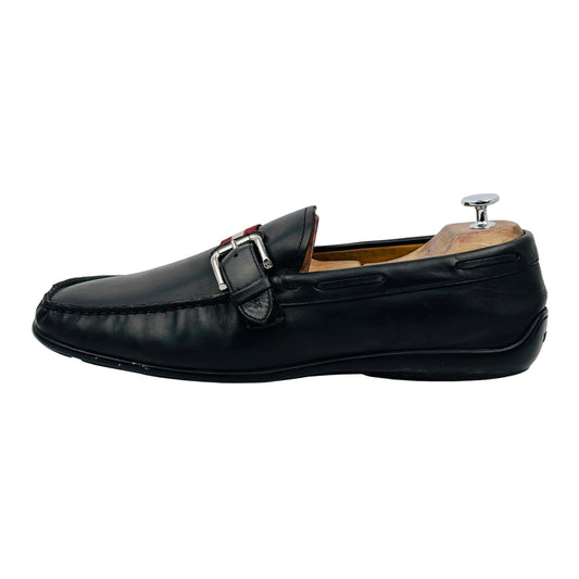 Bally Deister Calf Leather Black Loafers (Size 44/44.5)