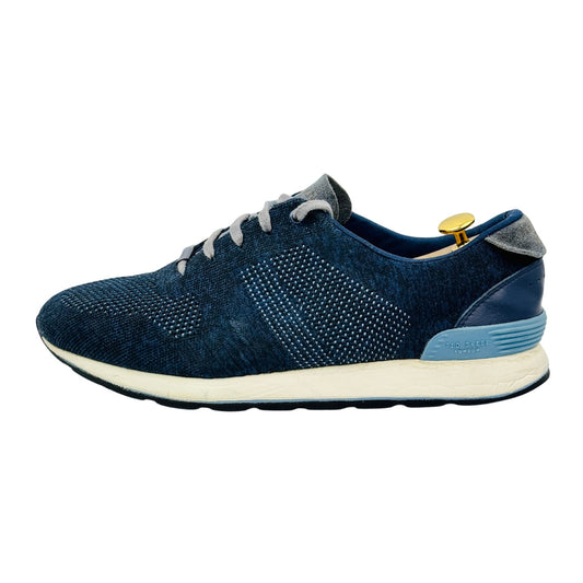 Ted Baker Men's Hillar Navy Blue Sneakers (Size 45)