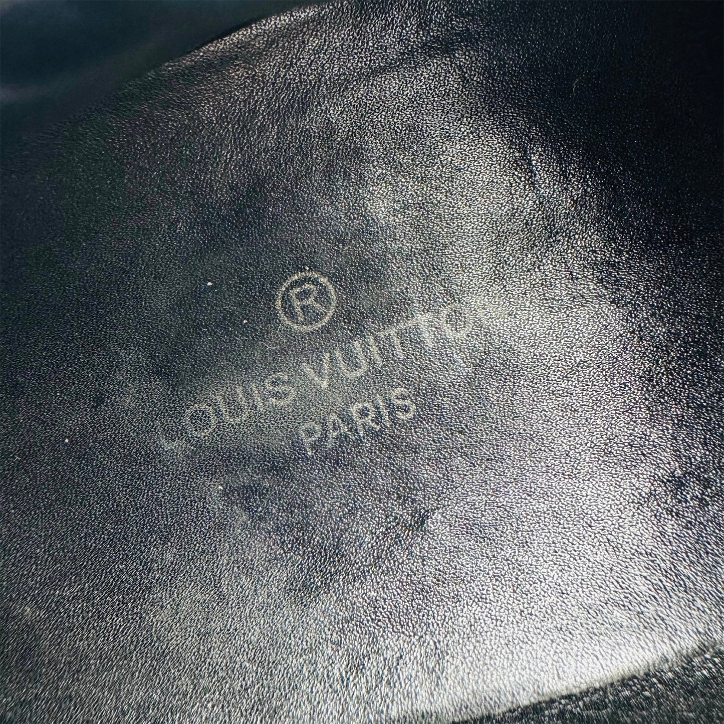 Louis Vuitton Men's Black Sneakers (Size 40)