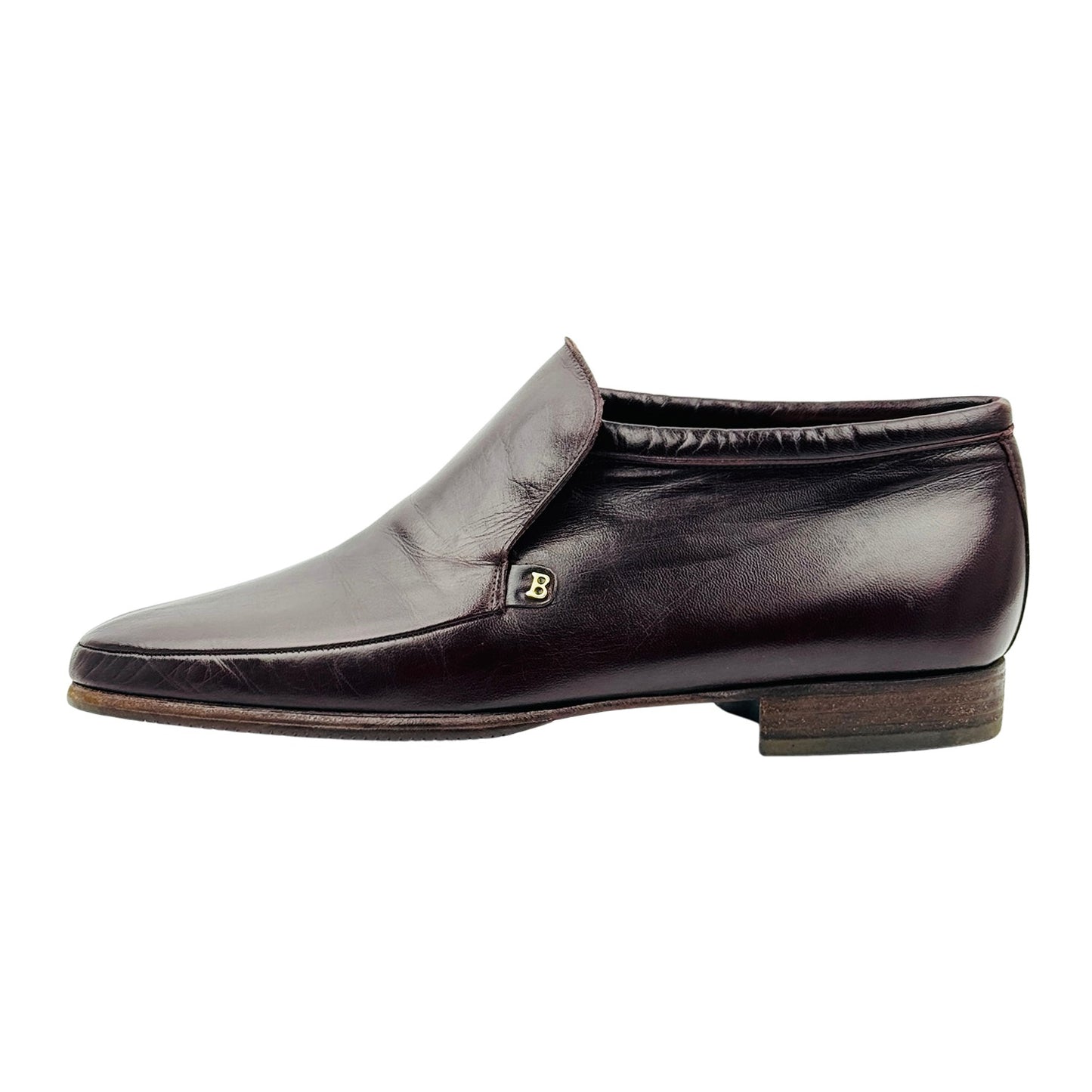 Bally Men's 'Burgundy' Leather Shoes (Size 42.5)