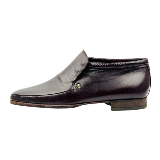 Bally Men's 'Burgundy' Leather Shoes (Size 42.5)