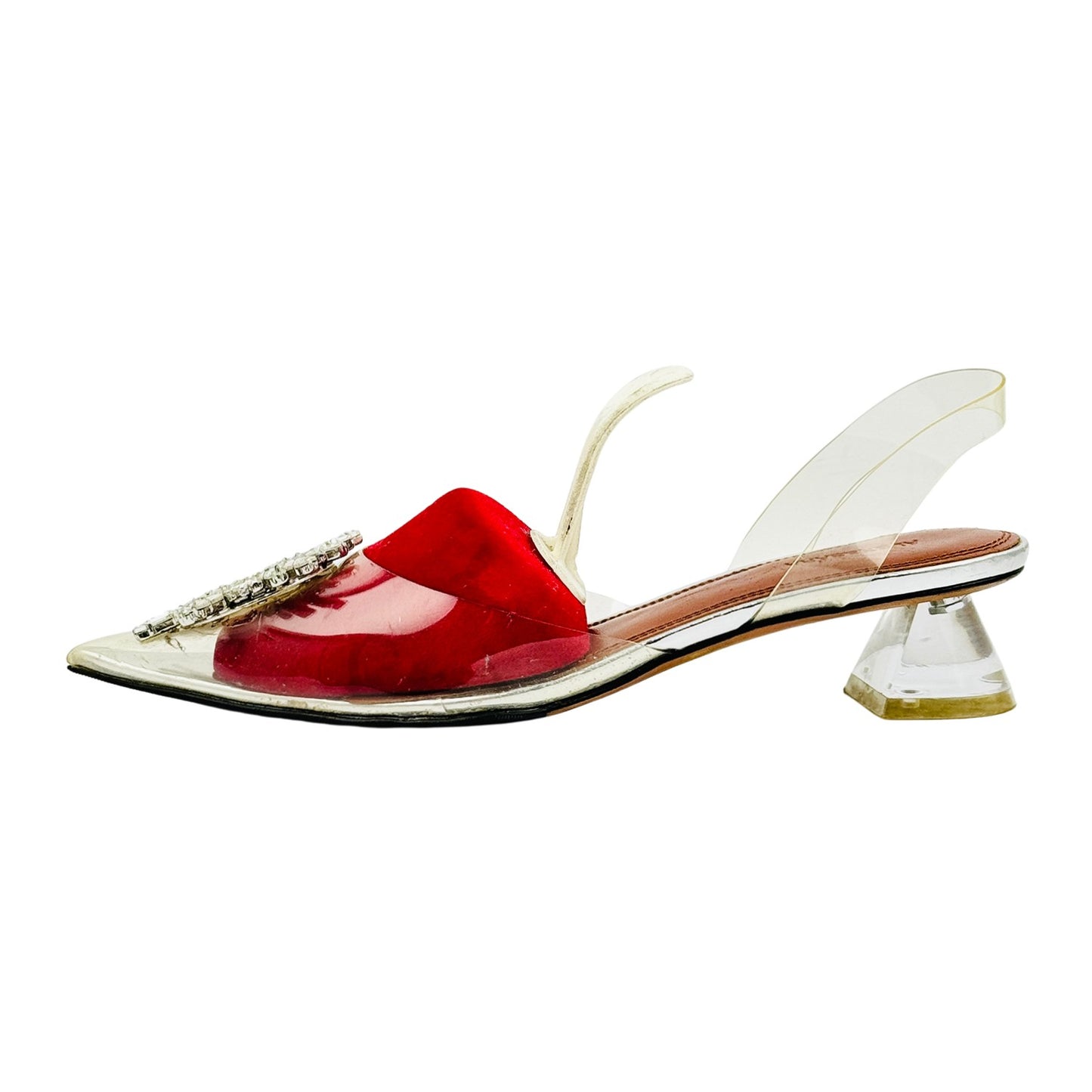 Alex & Sara Transparent Heels (Size 35)