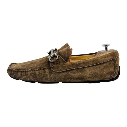 Salvatore Ferragamo Parigi Eco Suede Driving Loafers (Size 43.5/44)