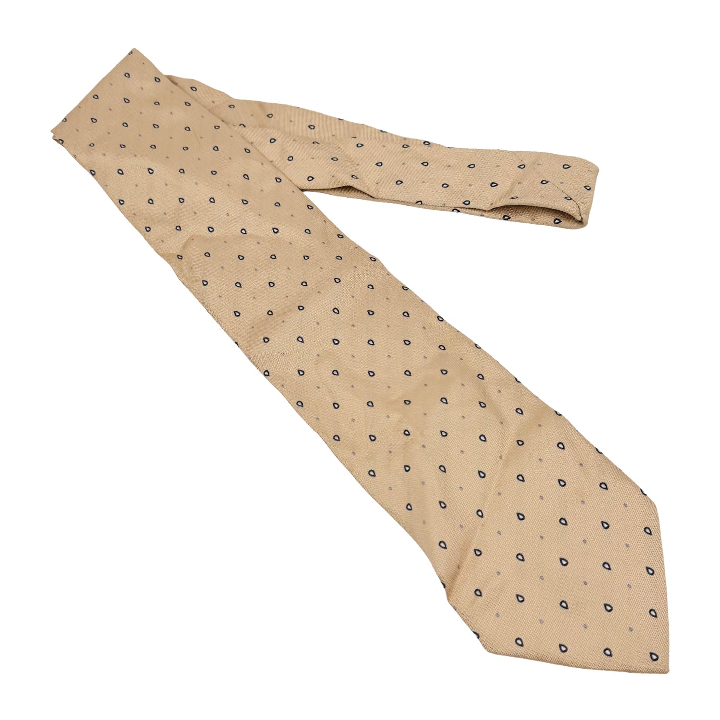 Giorgio Redaelli Beige 'Mini-Paisley' Tie (Size Regular)