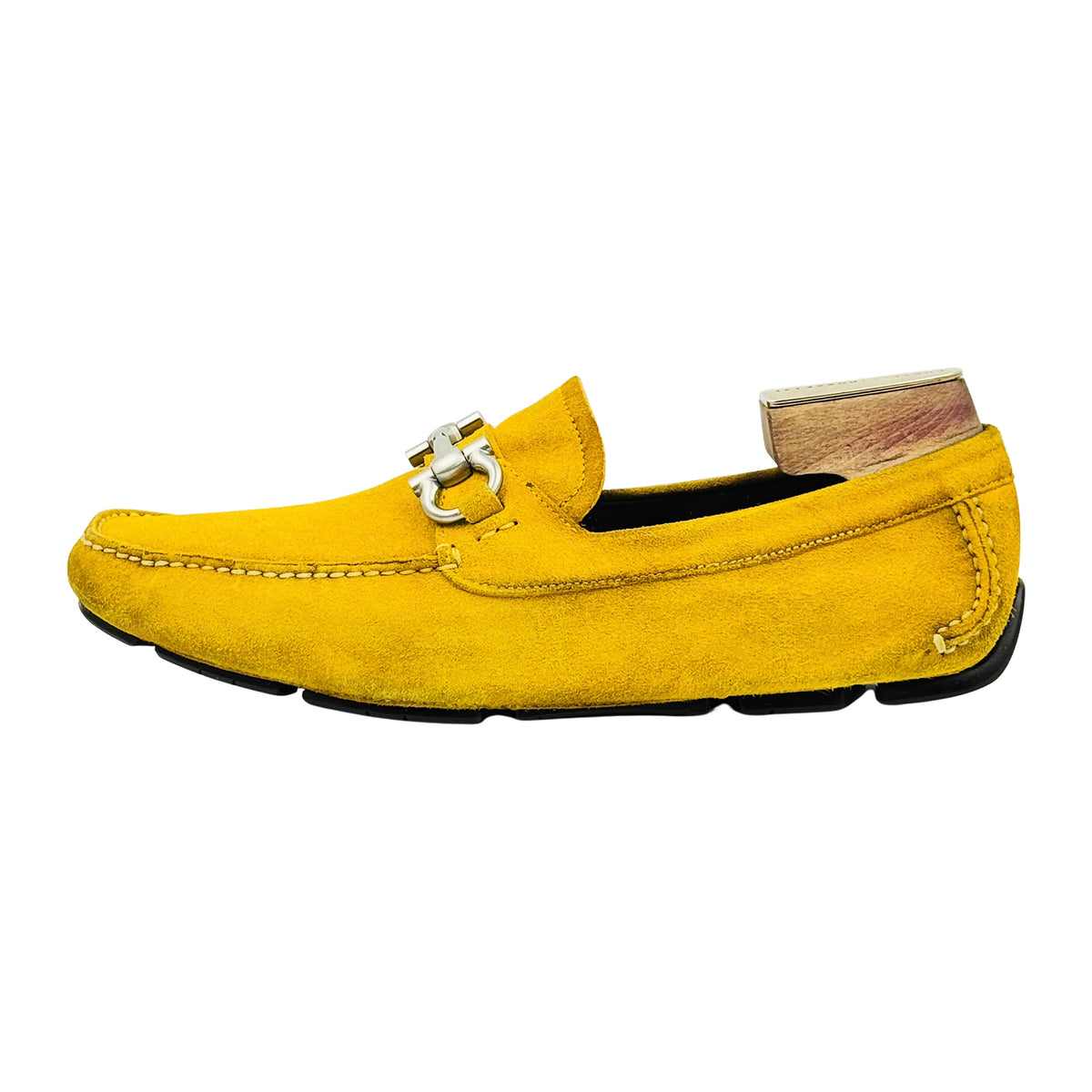 Salvatore Ferragamo Parigi Eco Suede Loafers (Size 43)