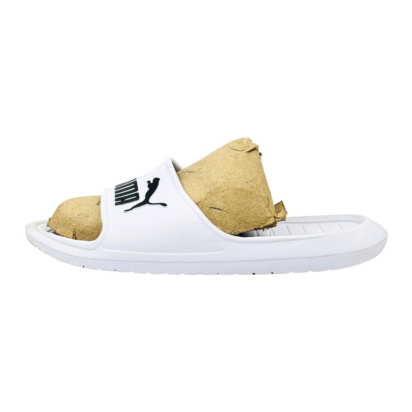 Puma Popcat 20 White IMEVA Slides (Size 41)