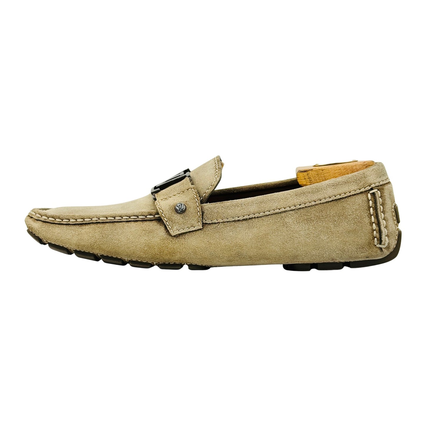 Louis Vuitton Monte Carlo Suede Loafers (Size 43.5)