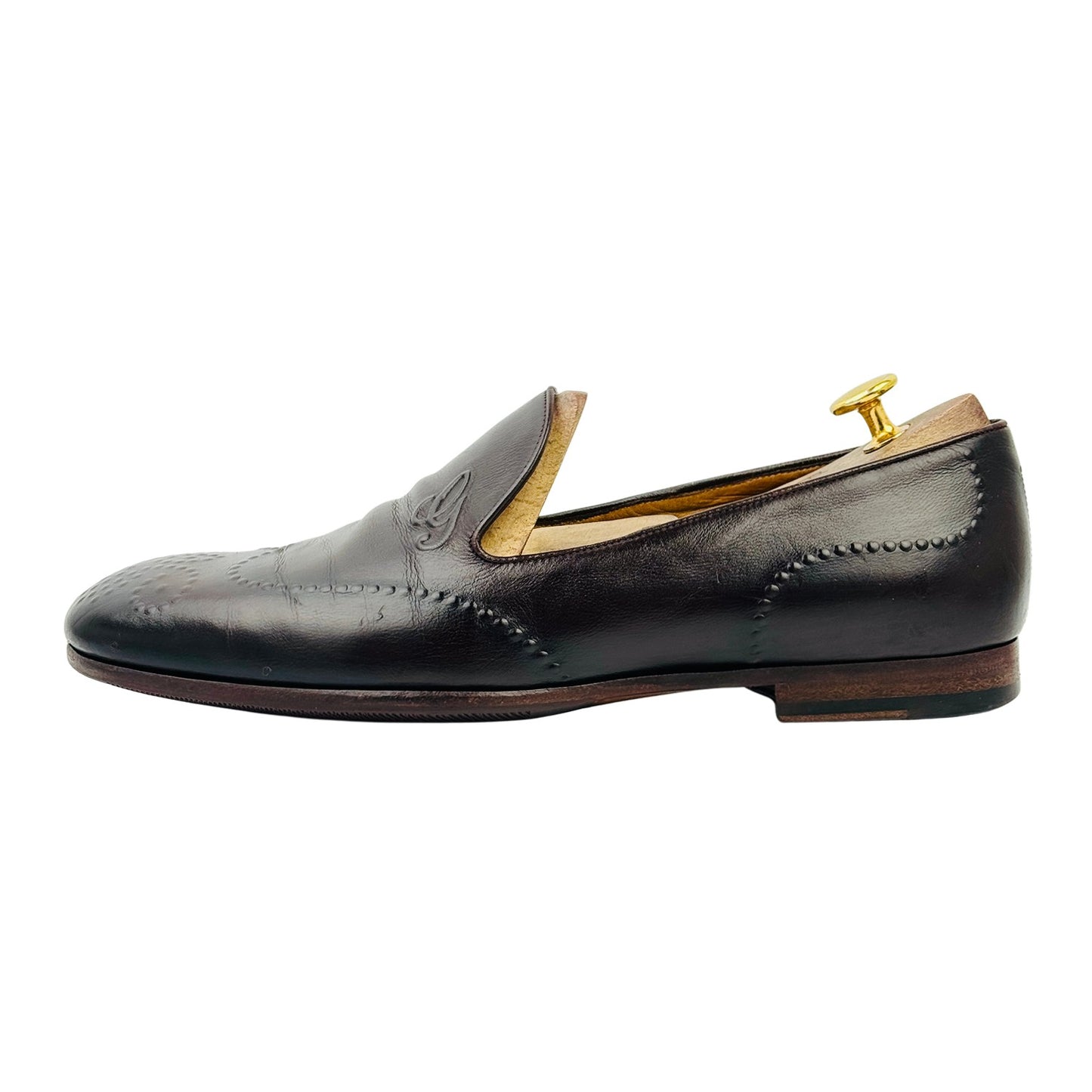 Gucci Nagoya Brown Loafers (Size 43/43.5) - 322470