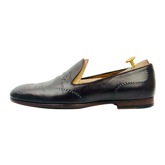 Gucci Nagoya Brown Loafers (Size 43/43.5) - 322470