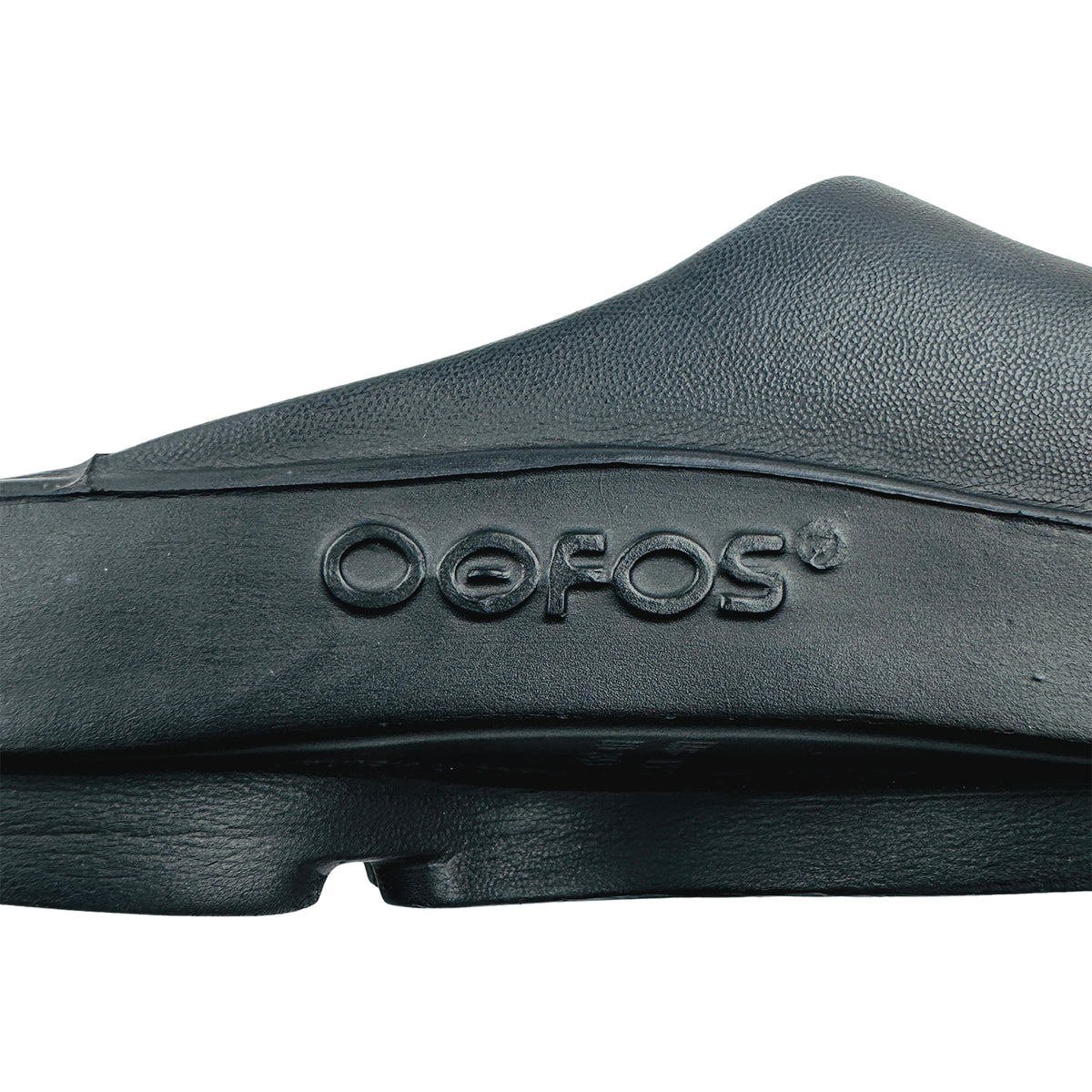 Oofos OOahh Black Slides (Size 39) - 1100BLK