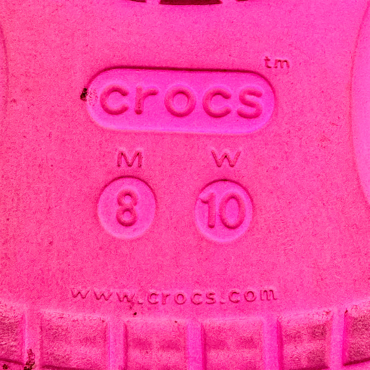 Crocs Classic 'Electric Pink' Slides (Size 40/41) - 206121-6QQ