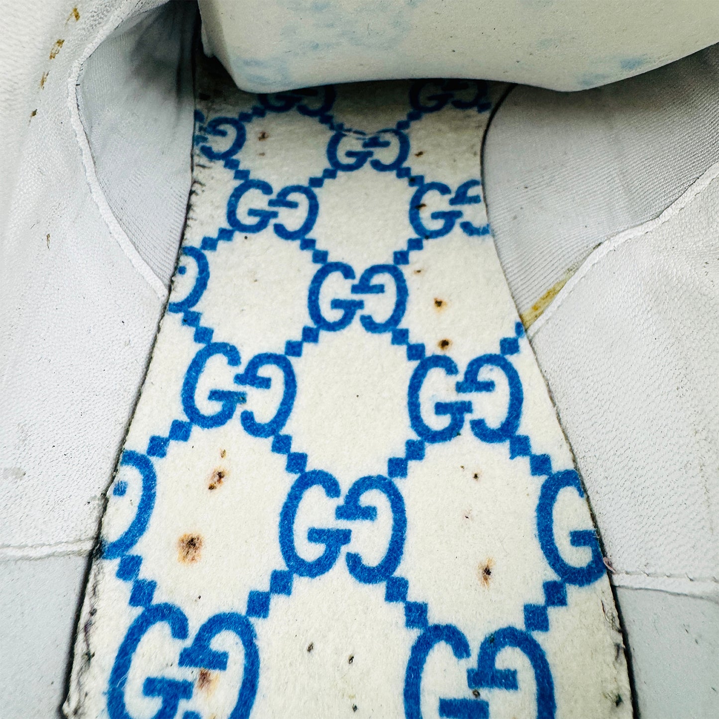 Gucci Black Leather Sneakers (Size 39/39.5) - 138732