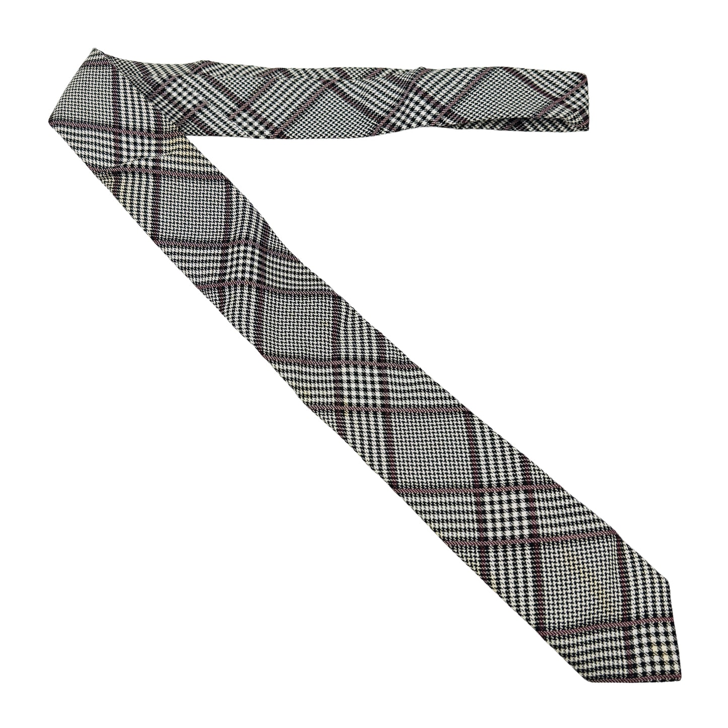 Hugo Boss Black 'Glen Check Pattern' Tie (Size Slim Fit)