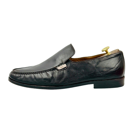 Bally Men's Brown Leather Swiss Made Loafers (Size 42.5)
