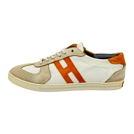Hermes Boomerang Low‑Top Sneakers (Size 39/39.5)