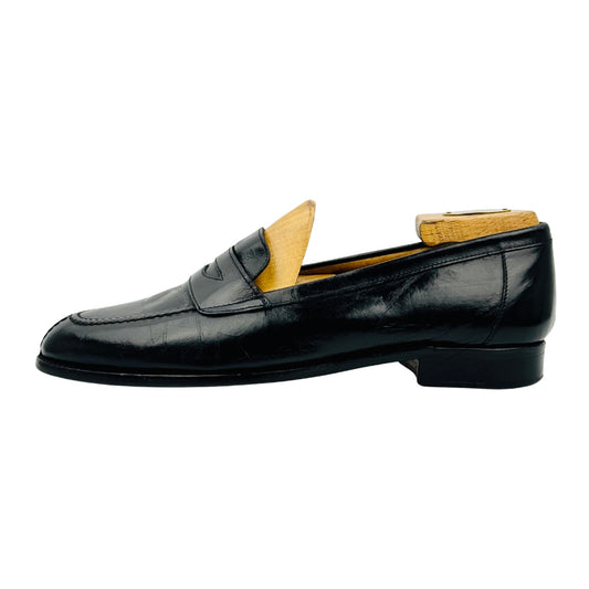 Church’s Men's Black Leather Penny Loafers (Size 42.5)