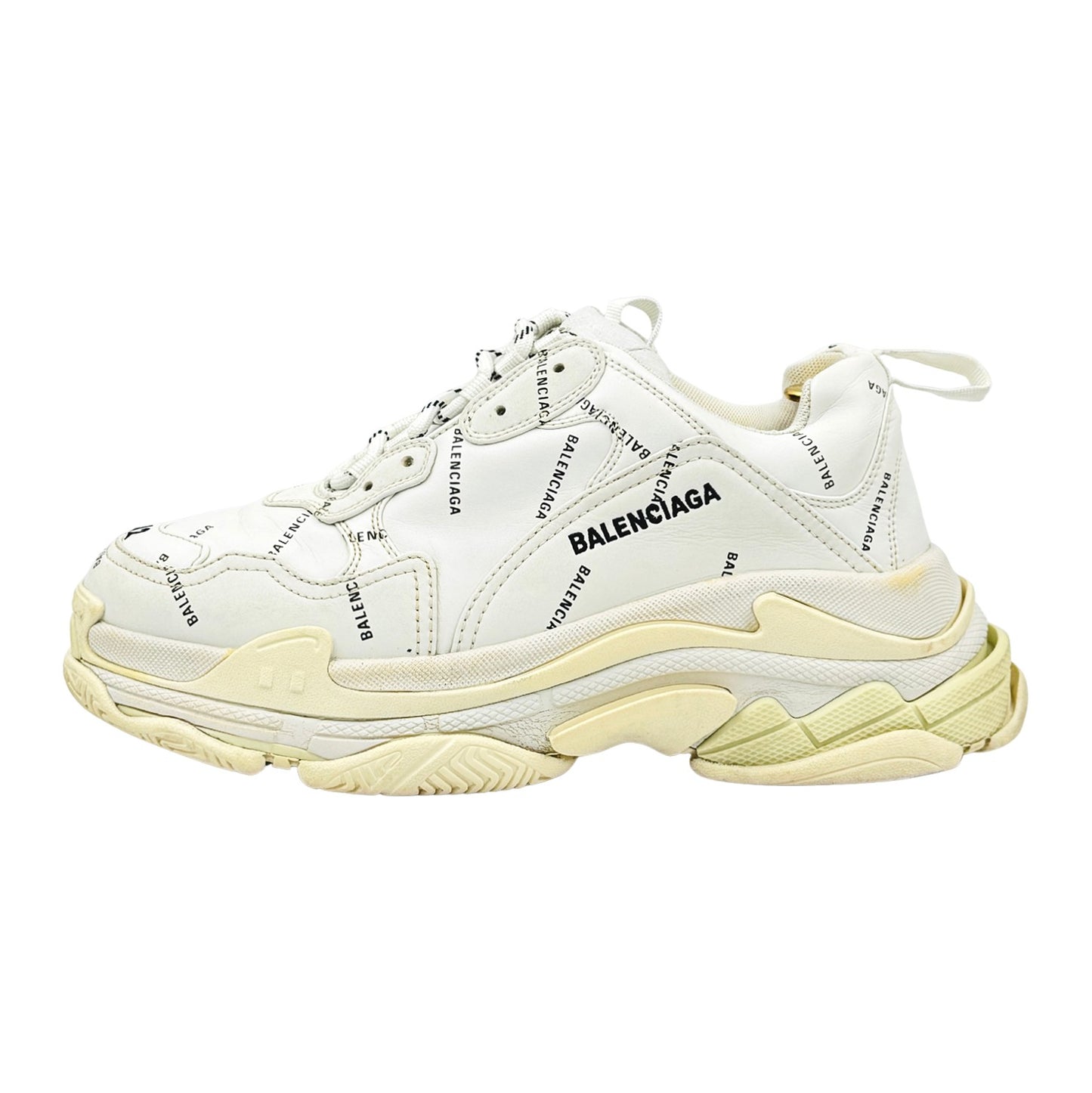 Balenciaga Triple S White Shoes (Size 42) - 536737