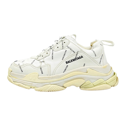Balenciaga Triple S White Shoes (Size 42) - 536737