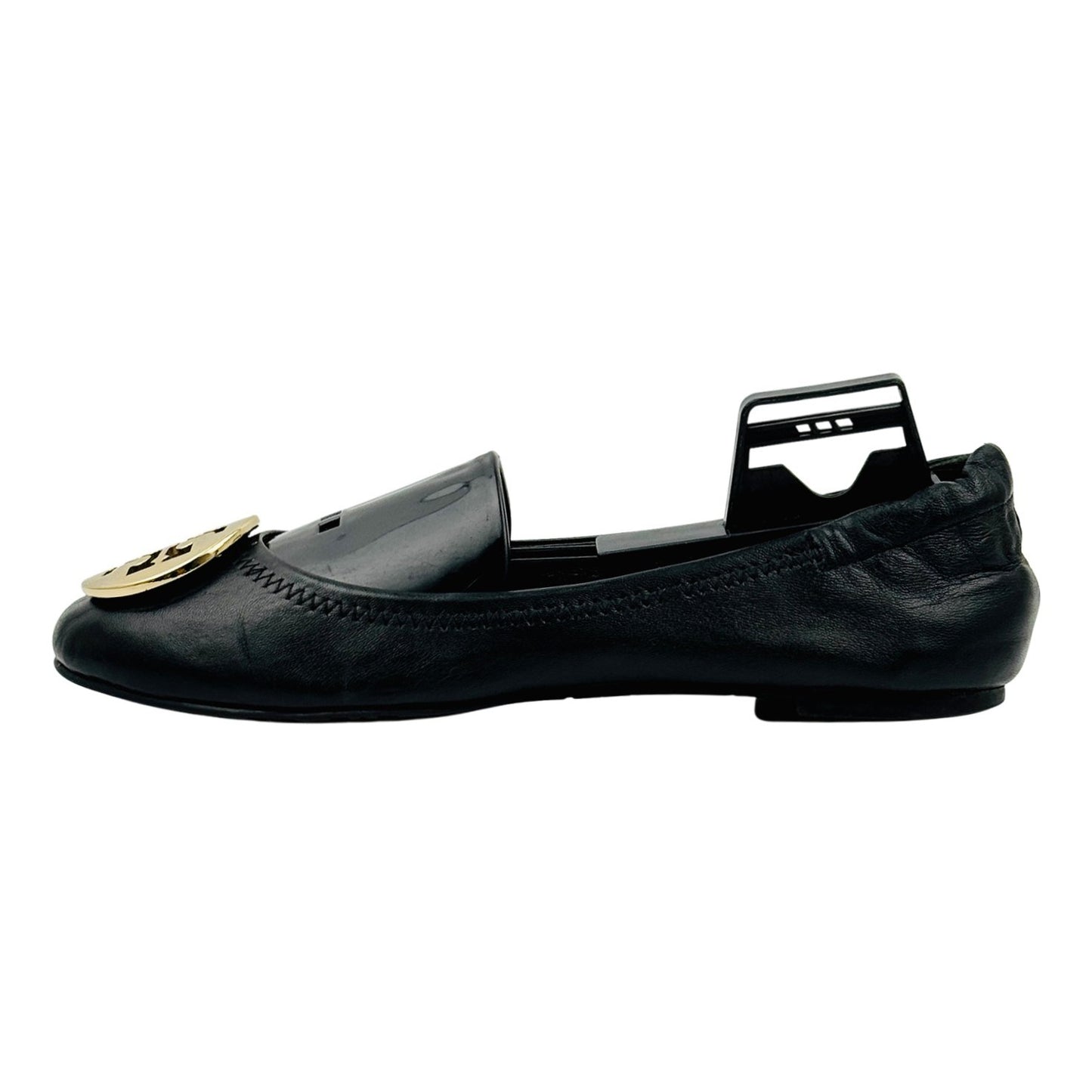 Tory Burch Reva Black Ballet Flats (Size 38/38.5)