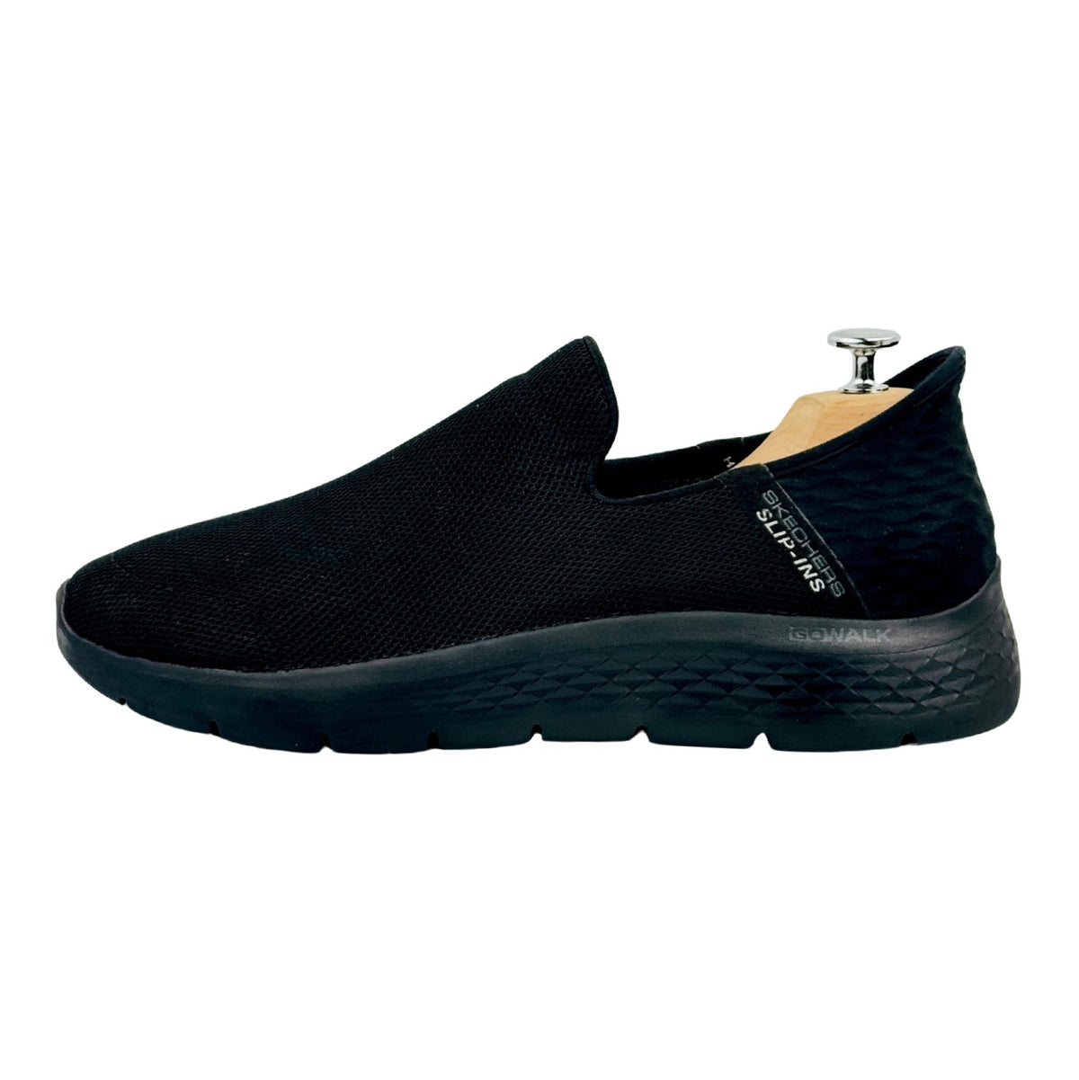 Skechers Hands Free Slip-ins: GO WALK Flex Shoes (Size 42.5) - 216491-BBK