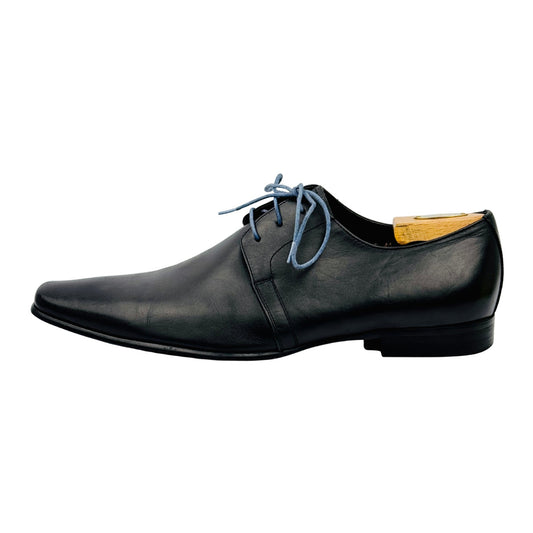 Belmondo Men's Black Derby Shoes (Size 44/44.5)