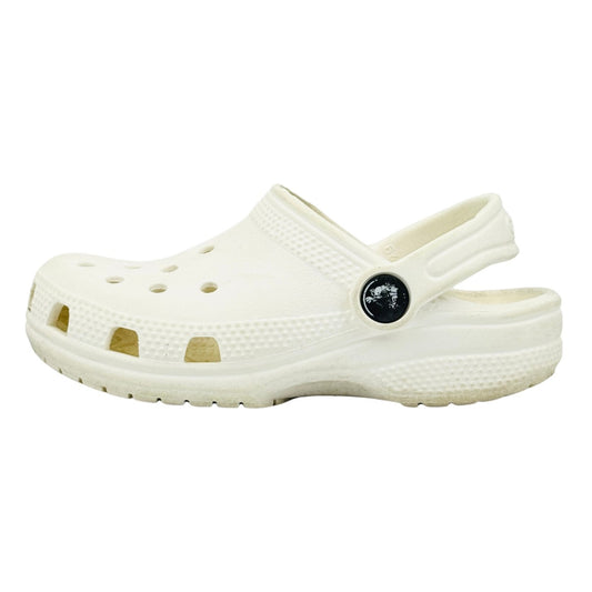 Crocs Classic White Clogs (Size 27/28) - 206990