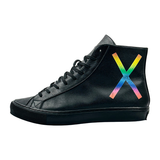 Louis Vuitton Men's Black High Top Sneakers (Size 44) - 1A5QD2