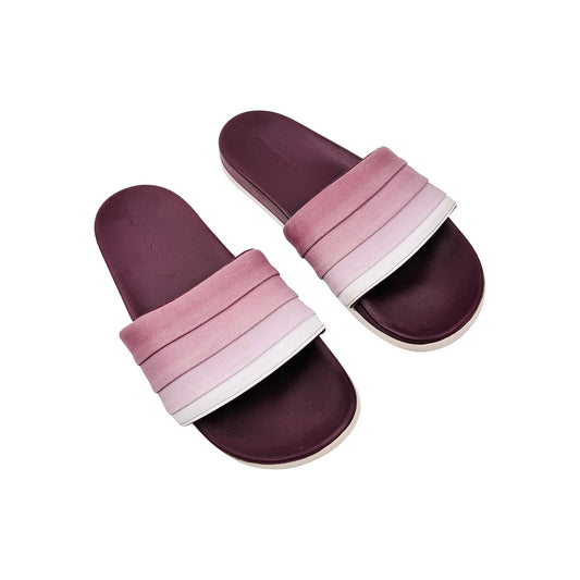 Adidas Adilette Cloudfoam Plus Fade Slides (Size 40.5) - S75824
