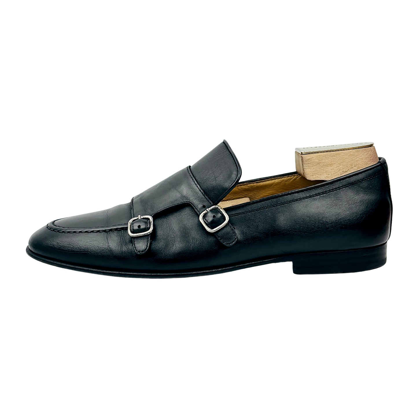 Scarosso Ernesto Double Monk Strap Loafers (Size 43/43.5)