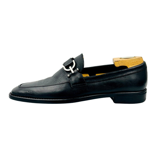Donald J Pliner Black Horsebit Loafers (Size 43) - BRYC-06