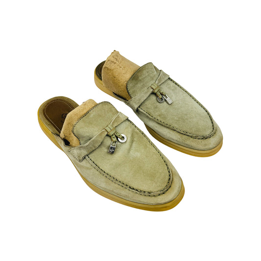 Loro Piana Babouche Charms Walk Mules (Size 36)