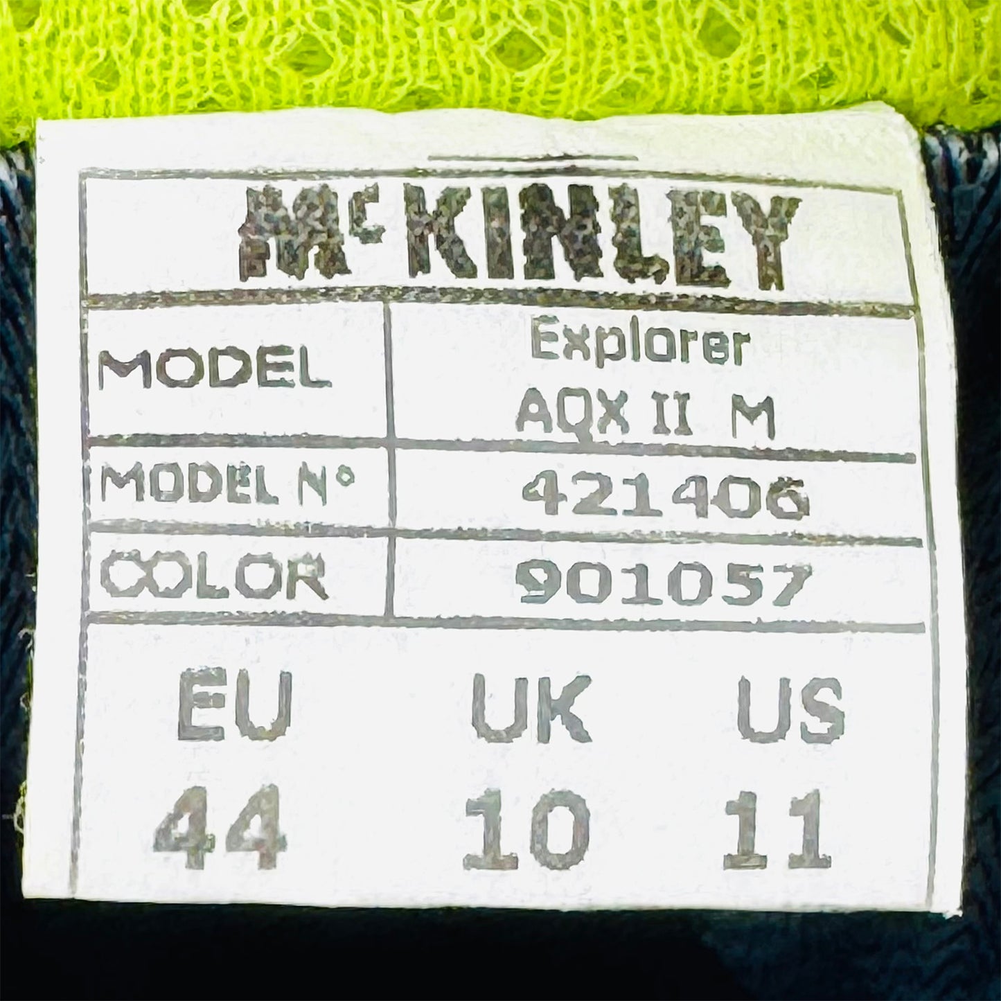 McKINLEY Men's Explorer AQX II Shoes (Size 44) - 421406