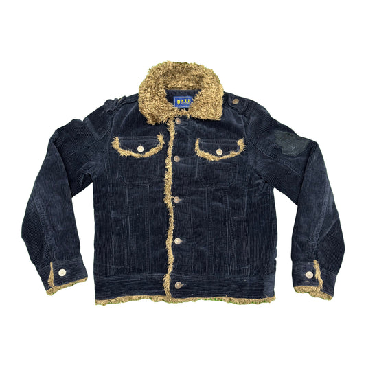 NII 'Deep Blue' Jeans Trucker Jacket (Size Large/XL)
