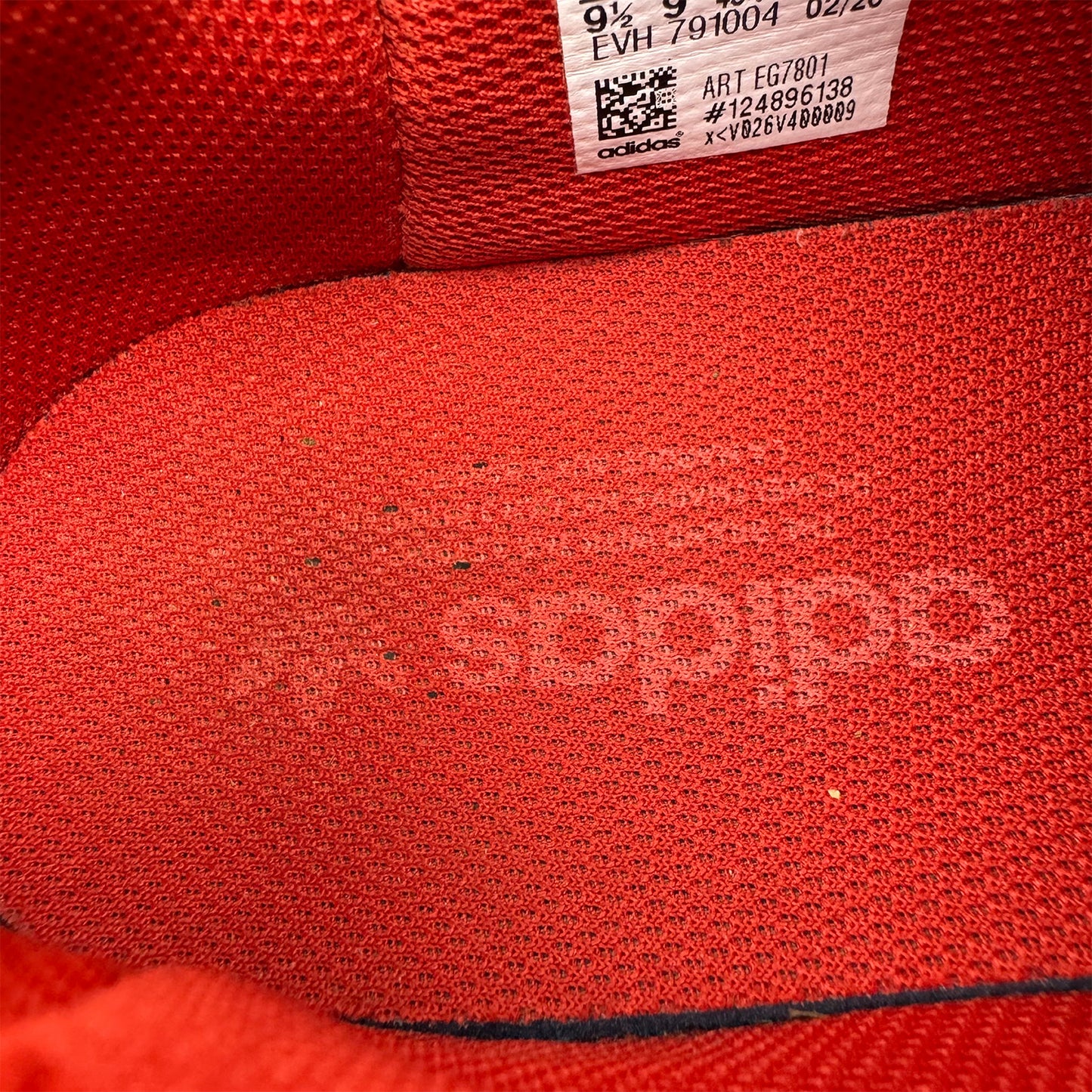 Adidas U_Path Run 'Lush Red' Sneakers (Size 43.5) - EG7801