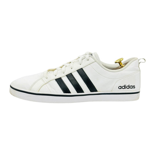 Adidas Men's VS Pace 'White Black' Sneakers (Size 45.5) - AW4594