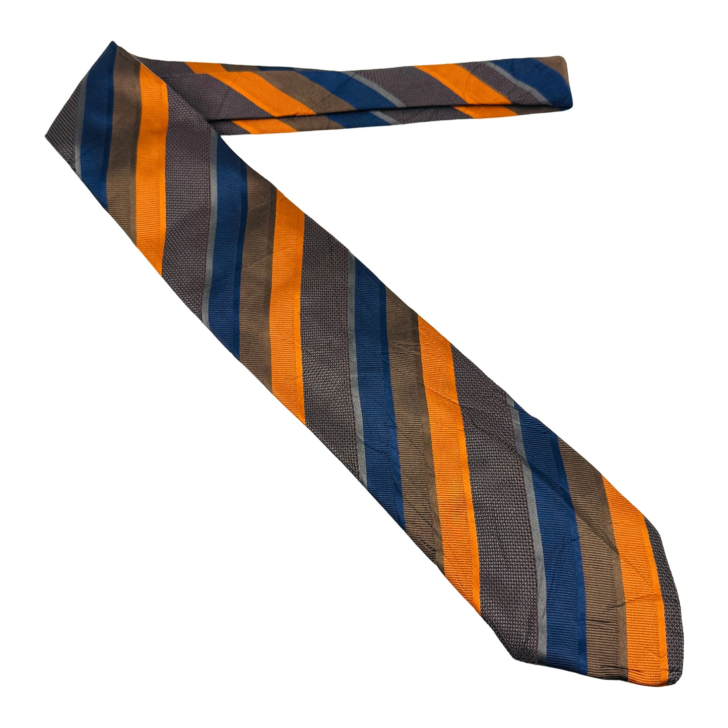 Paolo Gucci Multicolor 'Striped Pattern' Tie (Size Regular)