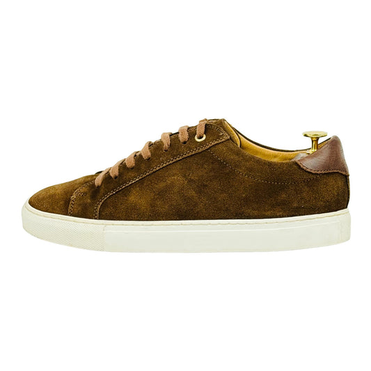 Suitsupply Men's Brown Suede Sneakers (Size 42.5)