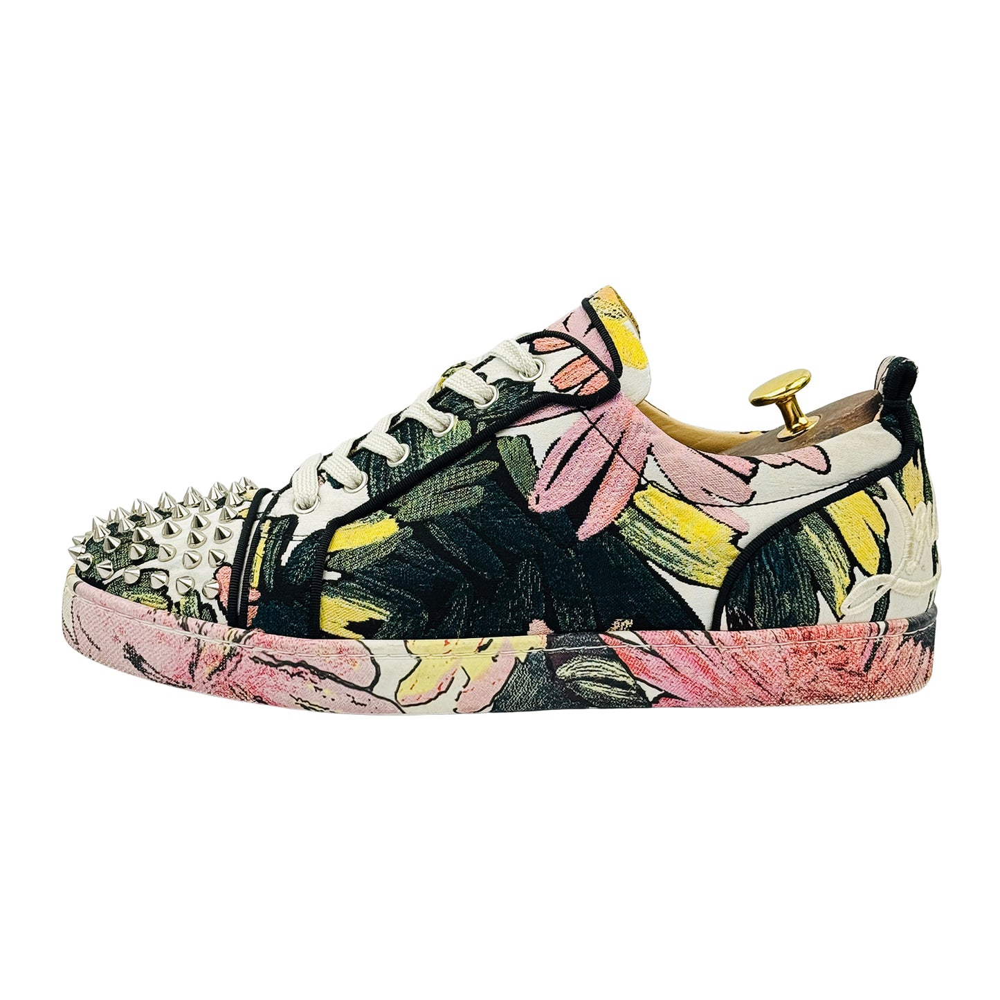 Christian Louboutin Fun Louis Junior Spikes Sneakers (Size 42.5/43)