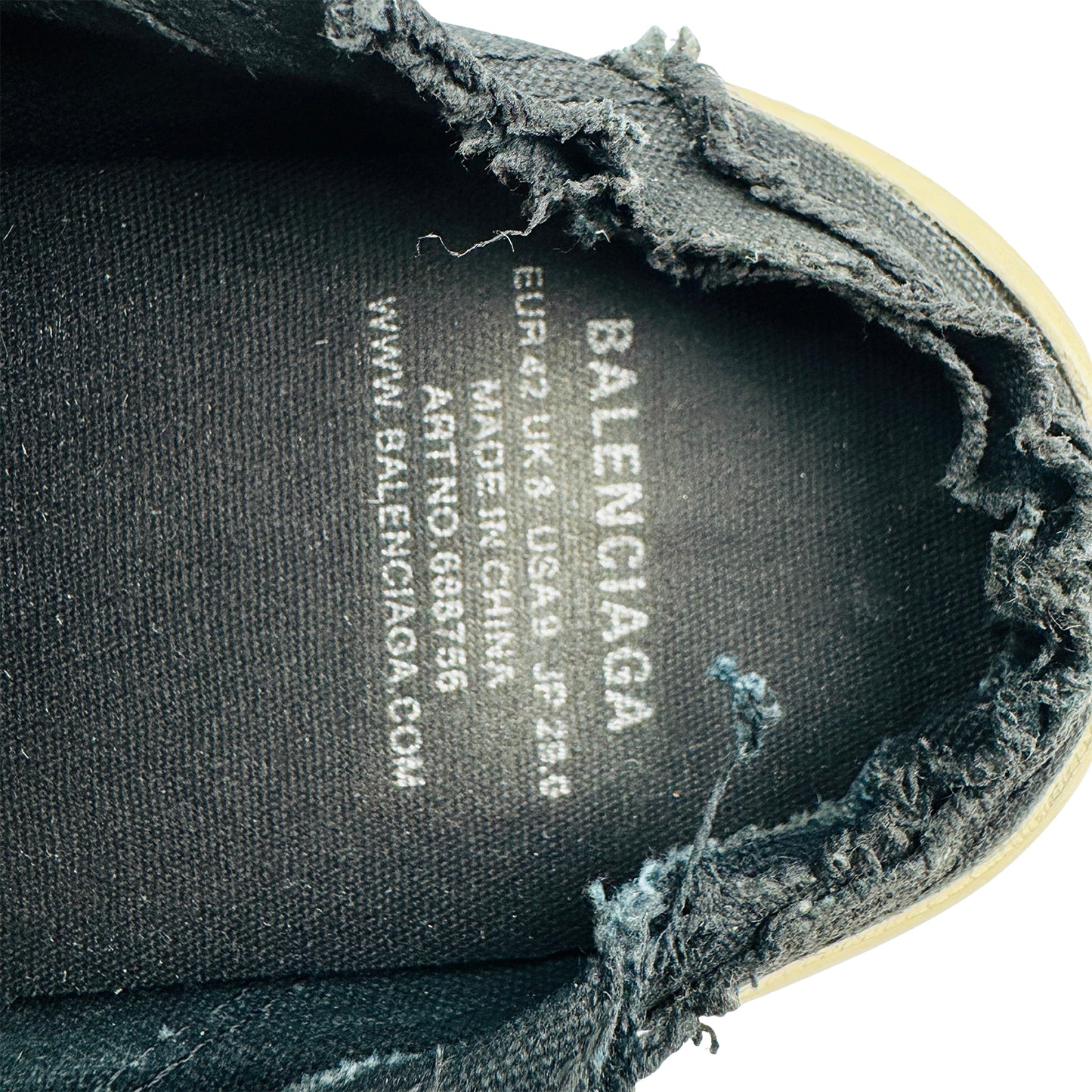 Balenciaga Black Sneaker Mules (Size 42)